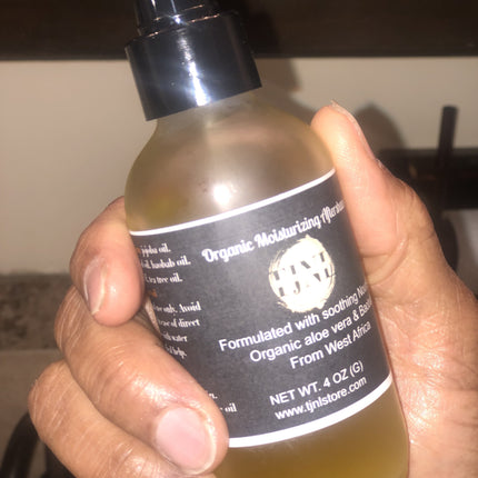 Organic Moisturizing Aftershave Oil