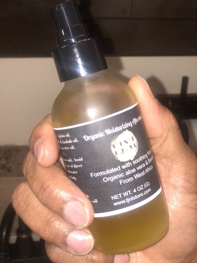 Organic Moisturizing Aftershave Oil