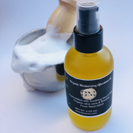 Organic Moisturizing Aftershave Oil