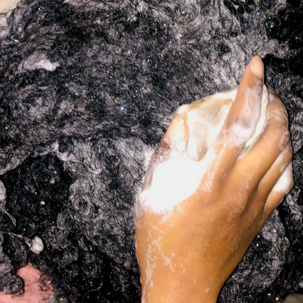 Marshmallow Green Tea Shampoo Bar