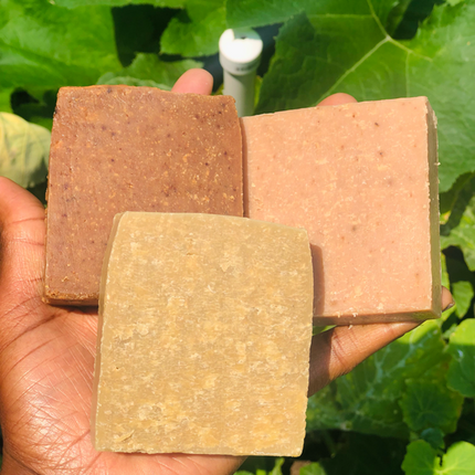Organic Rice and Hibiscus Shampoo Bar Palm Free